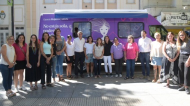 Fernando Moreira y Ayelén Mazzina visitaron dispositivos locales de asistencia integral ante situaciones de violencia de género