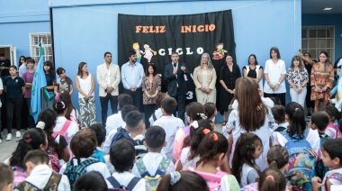 La escuela primaria Nº 25 y secundaria Nº 28 comenzaron sus clases con aulas renovadas