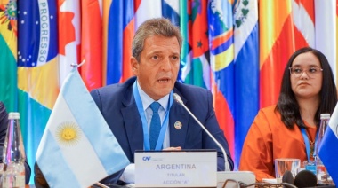Massa consiguió desembolsos por 840 millones de dólares