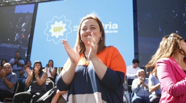 Cecilia Moreau pidió ir a votar con esperanza y aseguró que Unión por la Patria es la única fuerza capaz de ponerle freno a las locuras de la campaña