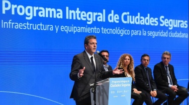 Sergio Massa: “La seguridad será una política de estado y va a ser un tema personal”