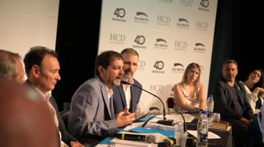 Fernando Moreira asumió un nuevo mandato como intendente de San Martín