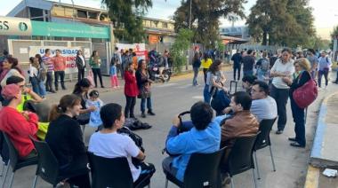 Estudiantes de la Universidad General Sarmiento en Los Polvorines protestaron contra el ajuste