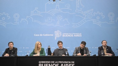 Kicillof anunció un proyecto propio para promover inversiones y le respondió a Nación sobre la planta de GNL