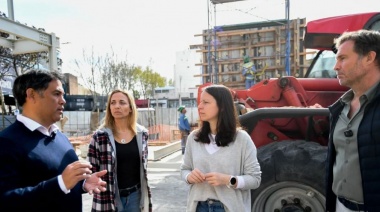 Soledad Martínez: “En Vicente López estamos construyendo el Centro de Monitoreo y Seguridad más moderno y tecnológico de toda la Provincia”