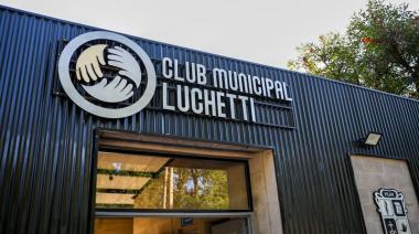 Nuevas obras de ampliación y cerramiento en el Club Municipal Luchetti