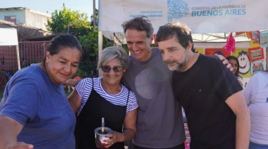 Fernando Moreira inauguró la nueva Plaza Combet de Carcova