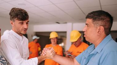 Avanzan las obras de ampliación en la Escuela Secundaria N°48 de Morón sur