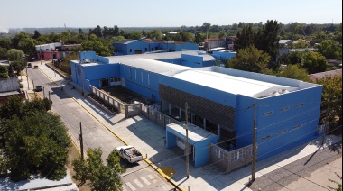 En Agustoni, se inauguró la ampliación de la Secundaria N°18 