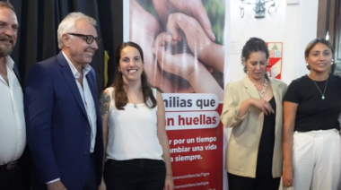 Tigre: Julio Zamora encabezó el lanzamiento de “Familias que dejan huellas”
