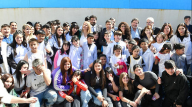 Kicillof inauguró la Escuela Secundaria N°58 en San Martín: "Siempre vamos a defender la educación pública, gratuita y de calidad"