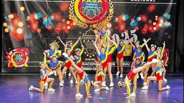 El Club Municipal Luchetti, semillero de campeonas en Gimnasia Aeróbica