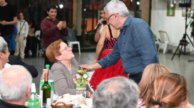 Julio Zamora acompañó el 73° aniversario del Club Social y Deportivo Juventud de Rincón de Milberg