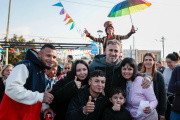 Achával inauguró la Plaza de Pilarica y celebró junto a los vecinos