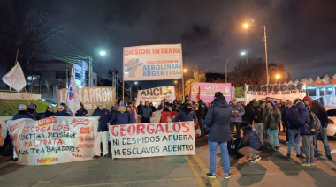 Nueva protesta de trabajadores de Georgalos y tensión en Panamericana por despidos