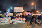 Nueva protesta de trabajadores de Georgalos y tensión en Panamericana por despidos