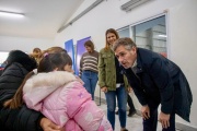 Achával acompañó una jornada que acerca derechos y recreación a las familias de Pilar