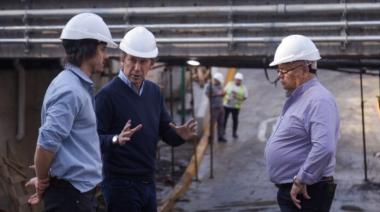 Posse supervisó la etapa final del nuevo túnel Almirante Brown