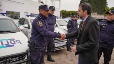 San Martín incorporó 10 nuevos patrulleros para las 10 comisarías