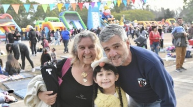 Hurlingham: Zabaleta junto a las familias en el cierre de las vacaciones de invierno