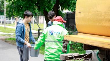 Pilar: El Municipio continua trabajando en el barrio Los Troncos