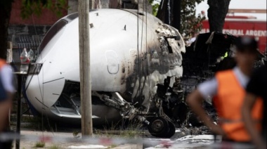 Tragedia en San Fernando: retiraron los cuerpos y se disponían a demoler la casa impactada por el avión