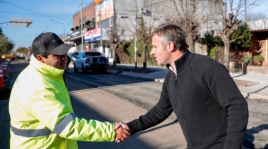 Achával: “Esta obra va a fortalecer una zona fundamental para el distrito”