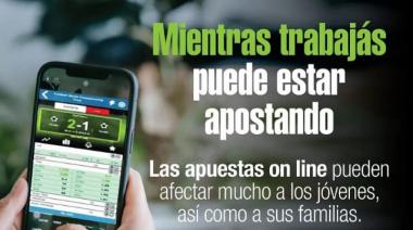 Morón lanzó una campaña de prevención de la ciberludopatía
