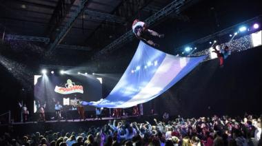 Comenzó a vivirse “Malvinas de Vacaciones” y el show inmersivo “IOCUS” ya recibió a sus primeros espectadores