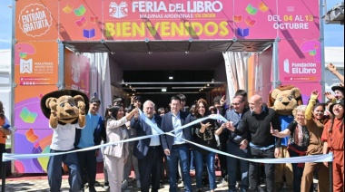 Quedó oficialmente inaugurada la Feria del Libro Malvinas Argentinas