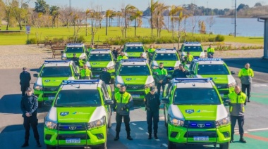 San Fernando incorporó 10 patrullas a su flota de seguridad