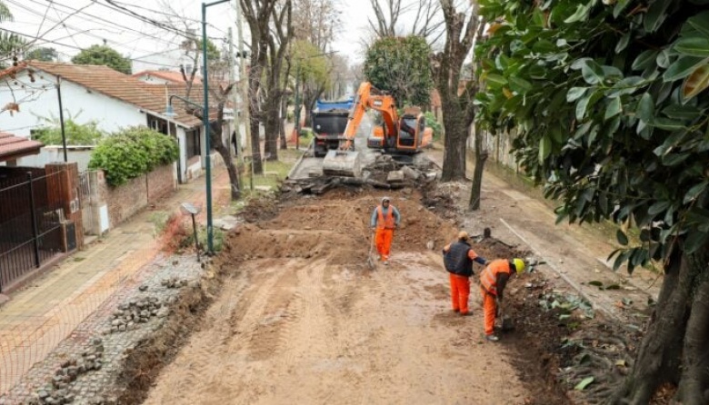 San Isidro: corte por obras de repavimentación en Tomkinson