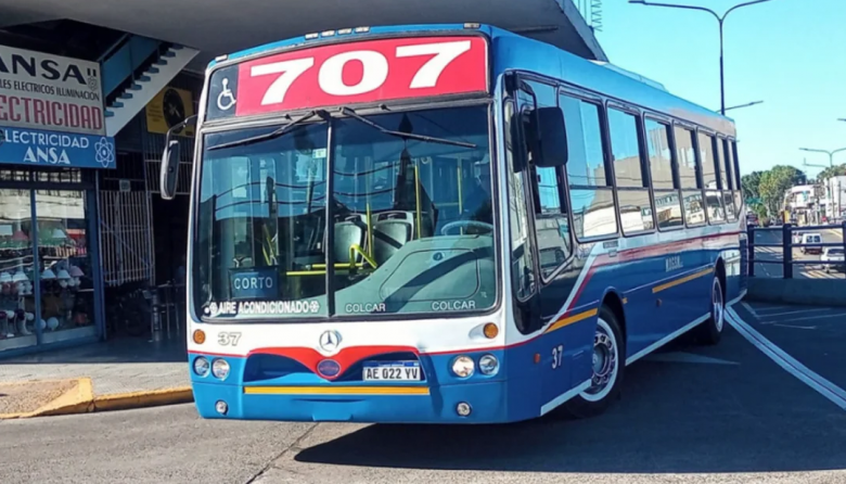 Implementan un nuevo recorrido de la línea 707 en San Isidro