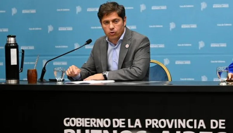 Axel reclama los fondos de la Provincia de Buenos Aires en la Corte