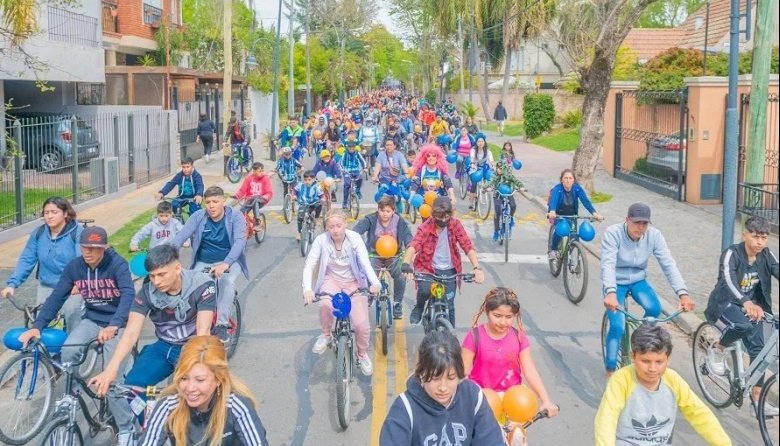 San Fernando celebra la primavera con una nueva edición de la bicicleteada familiar