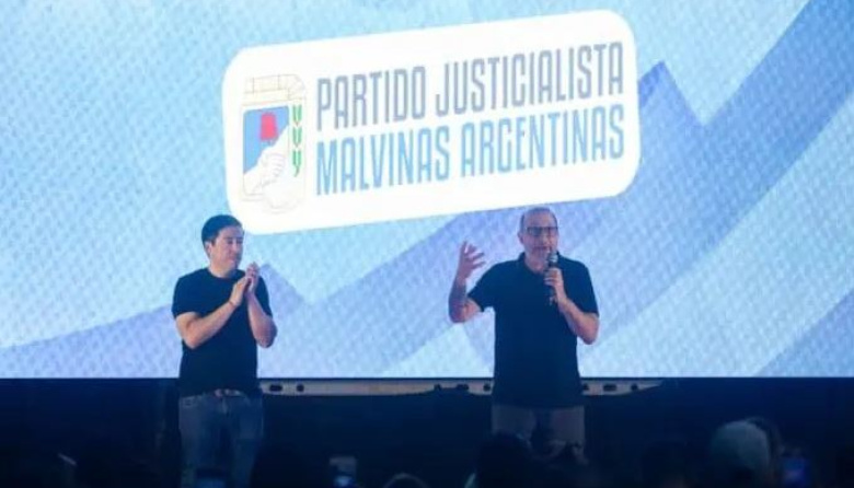 Nardini y Vivona celebraron el Día del Militante en Malvinas Argentinas