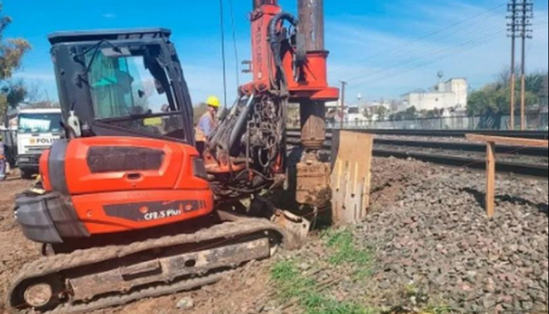Avanza la construcción de una nueva estación del tren San Martín
