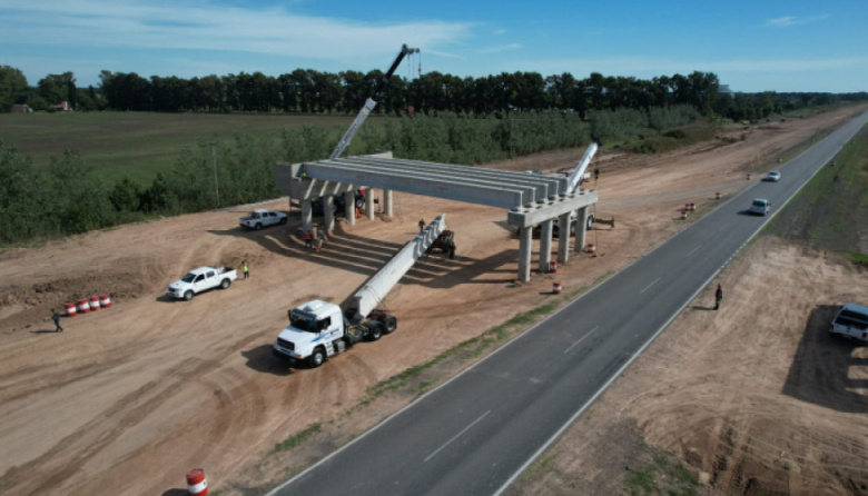 Avanzan las obras para transformar en autovía la ruta provincial 41