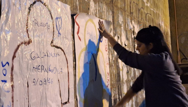 Siluetas, música y vigilia: la previa del 24 de marzo que mueve a zona norte