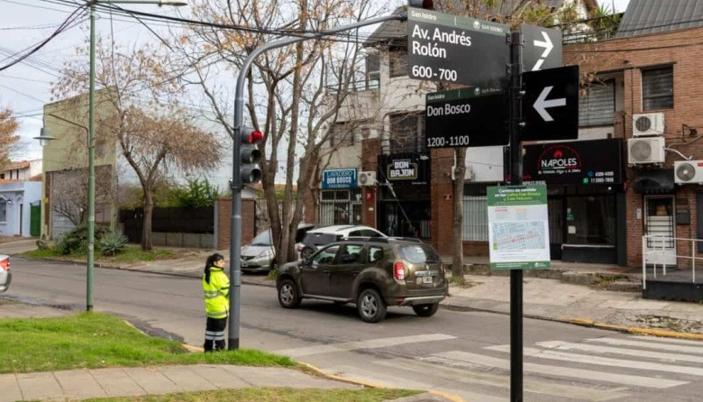 San Isidro modificó el sentido de circulación de dos calles en Las Lomas