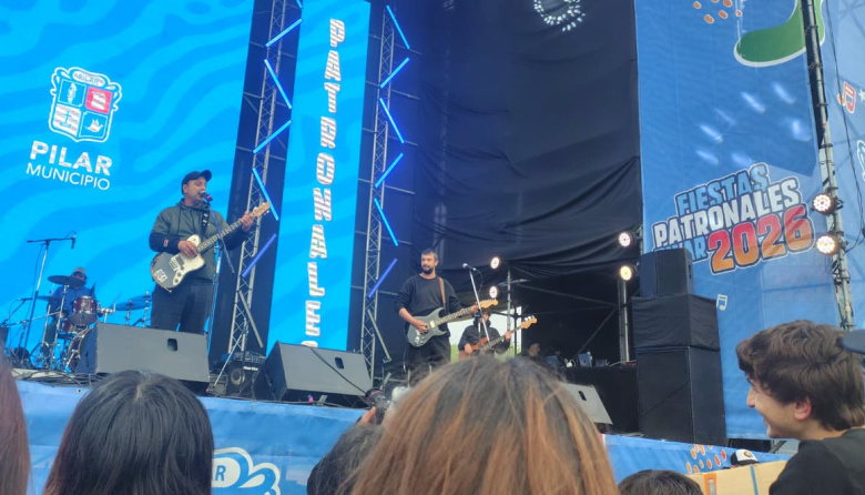Las bandas locales hicieron vibrar las Fiestas Patronales de Pilar