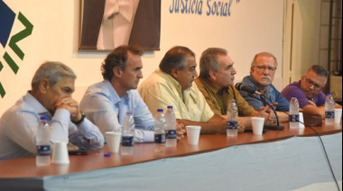 San Martín: Una semana antes del paro, el intendente se reunió con la CGT