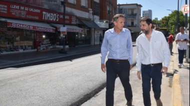 San Martín: Avanza la puesta en valor de las calles Bolivia y San Martín