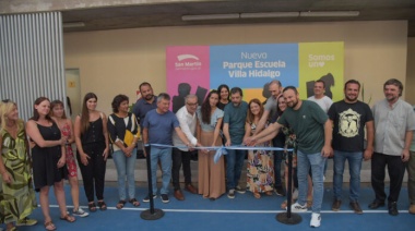 Fernando Moreira presentó el nuevo Parque Escuela Villa Hidalgo