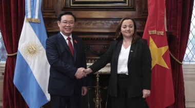 Cecilia Moreau recibió a su par de Vietnam para promover la cooperación económica y parlamentaria entre ambos países