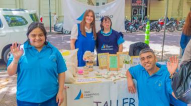 San Fernando conmemoró el Día de las Personas con Discapacidad con una actividad en la plaza Mitre