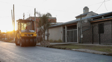 Achával: “Estas obras mejorarán de forma integral todo el barrio”