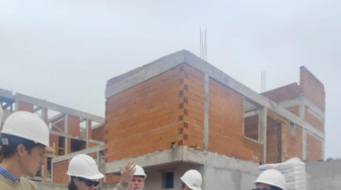 Avanzan las 141 viviendas de la Provincia en General San Martín