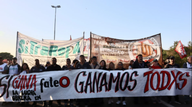 Trabajadores de Fate bloquearon la Panamericana en San Fernando