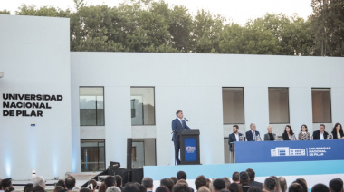 Pilar celebró un día histórico: la Universidad Nacional ya tiene casa propia